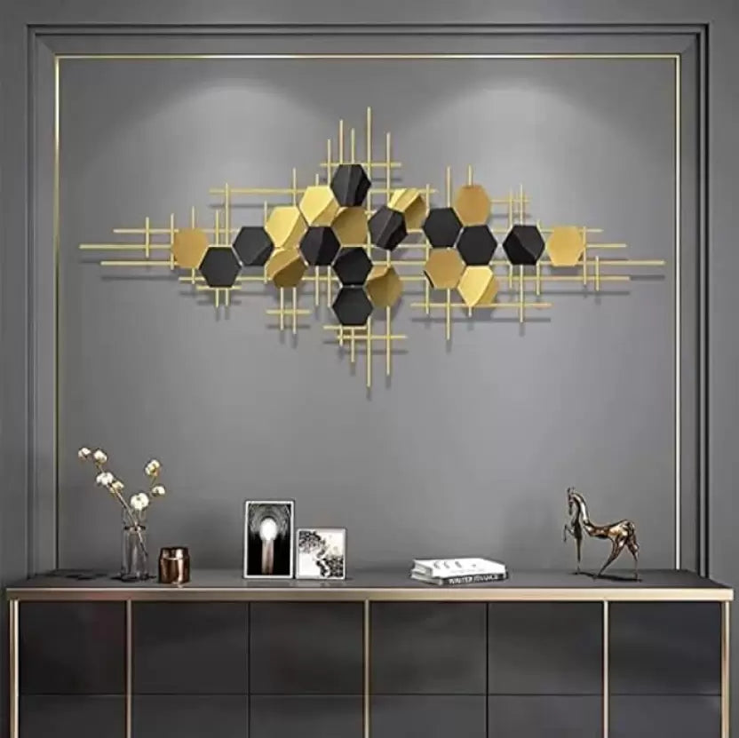 Ultra Shine Handcrafted Decorative Metal Wall Hanging – A Touch of Elegance