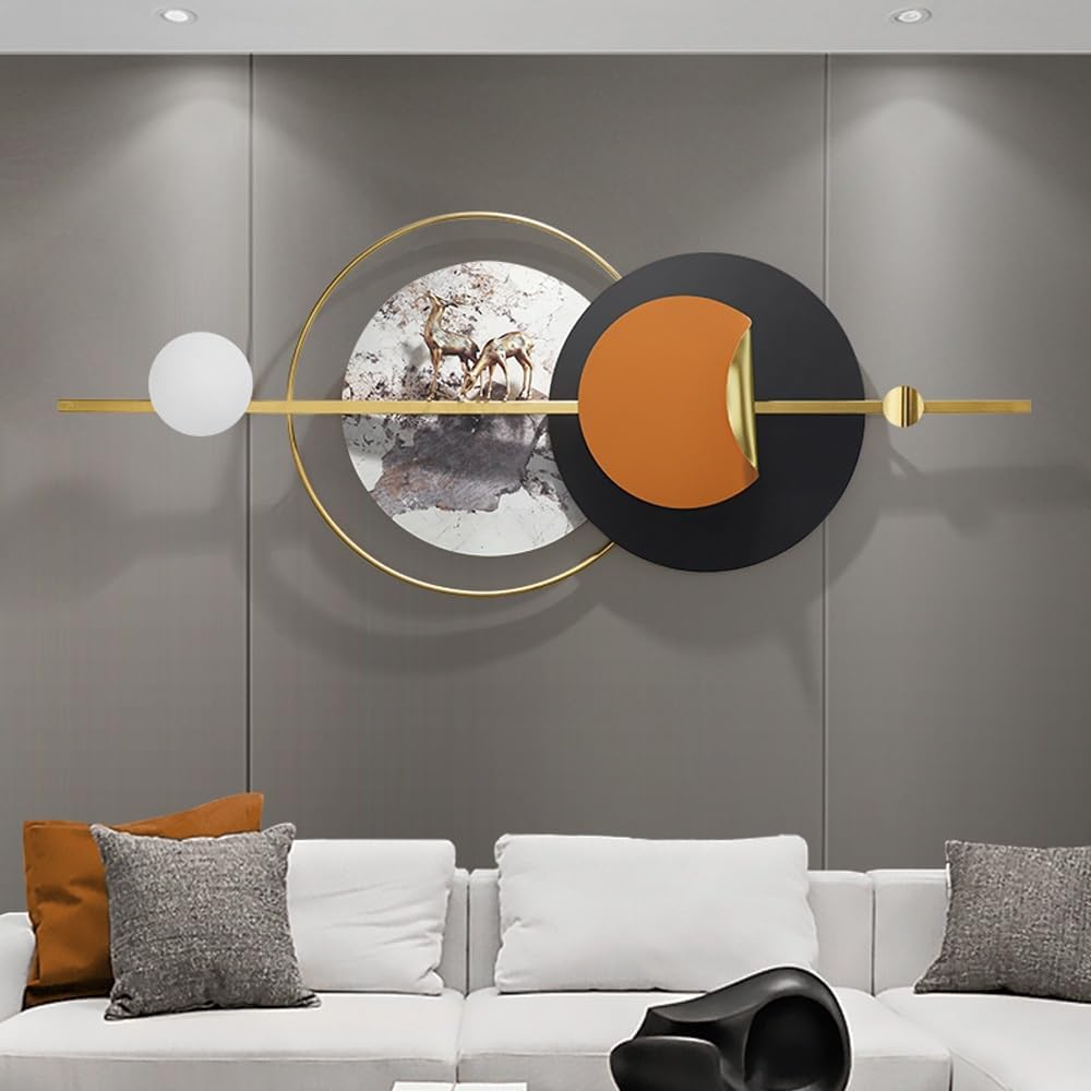 Serengeti Sunset - Modern Abstract Metal Wall Sculpture – Artiksha ...
