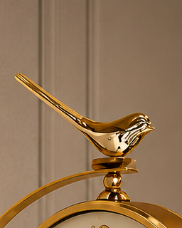 Golden Bird Premium Wall Clock