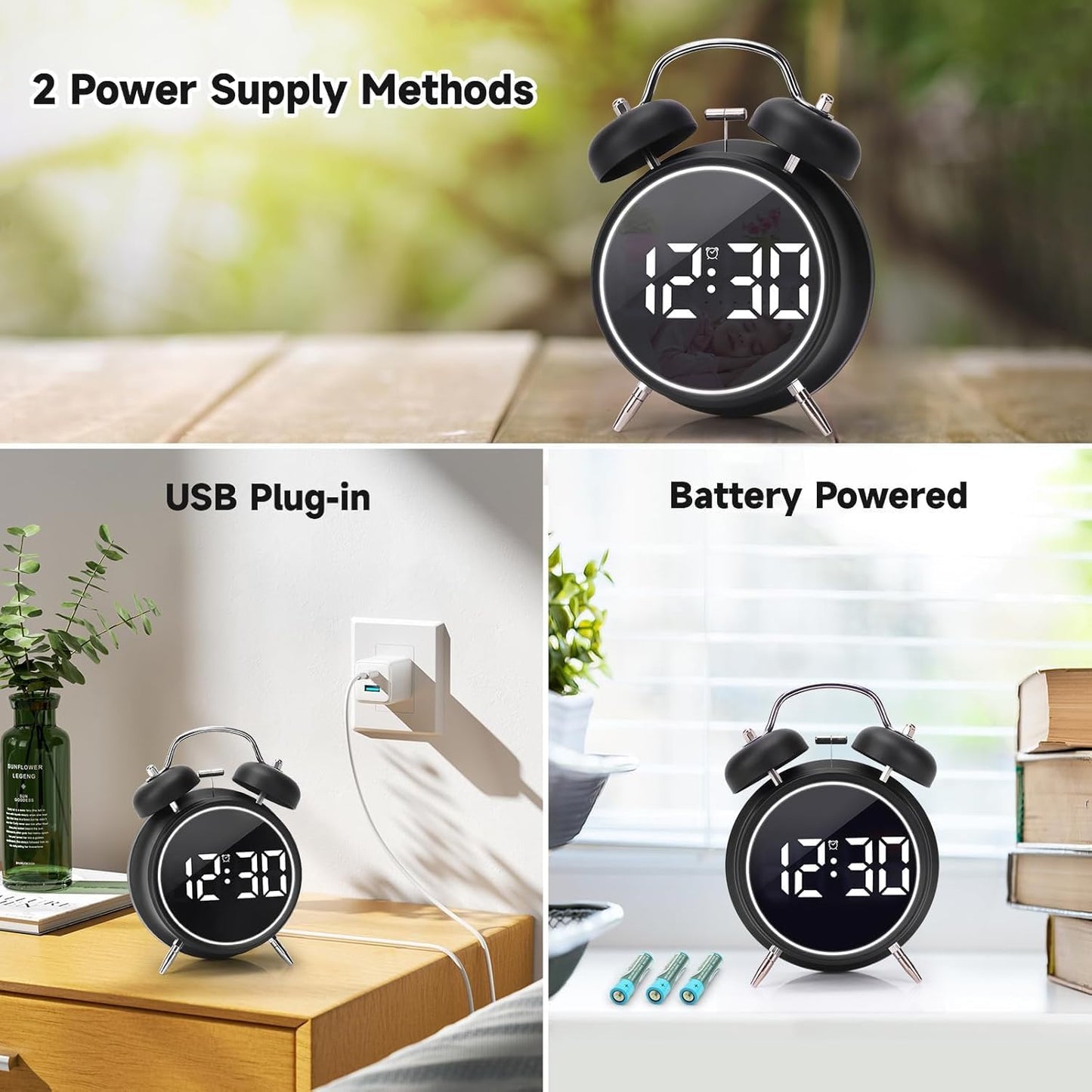 Digital Alarm Clock Table Clock