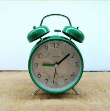 Retro Twin-Bell Alarm Clock – Matte Pastel Heritage Collection