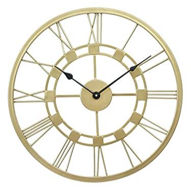 Classic Roman Numeral Wall Clock with Minimalist Elegance 24 Inch