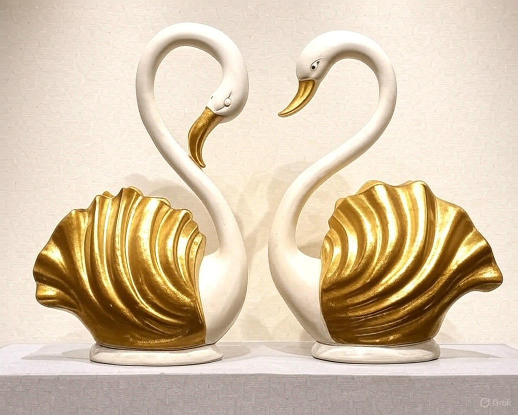 Swan Pair – Elegant Harmony