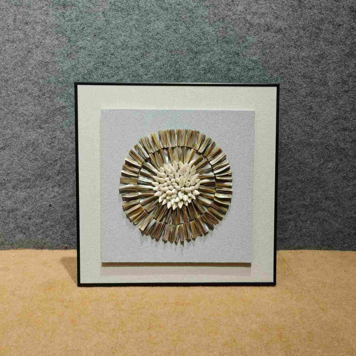 Sunburst Texture: Organic Radial Wall Art
