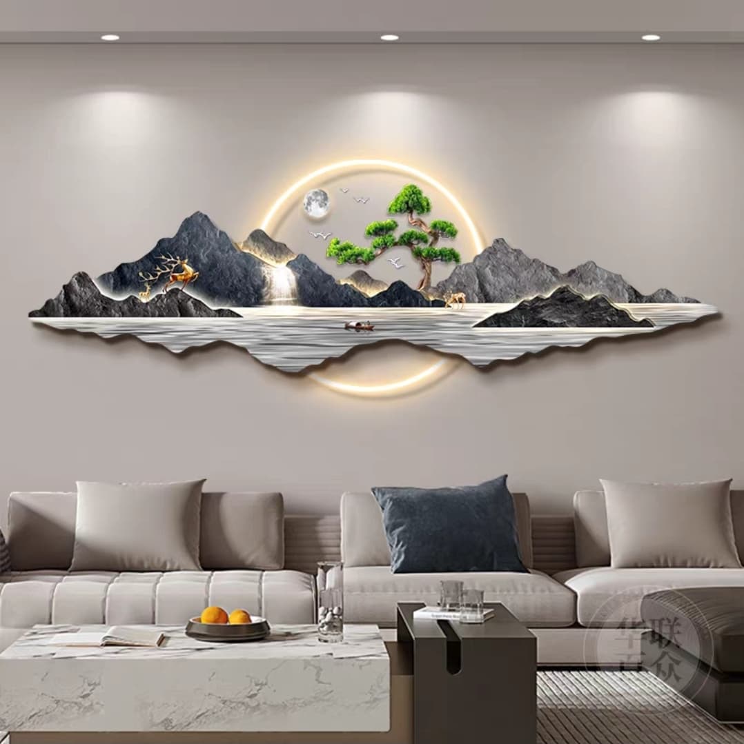 Ocean Whisper LED Wall Art
