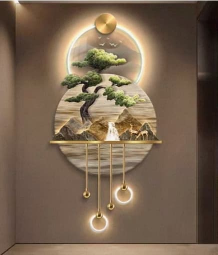 Starlit Horizon LED Wall Art