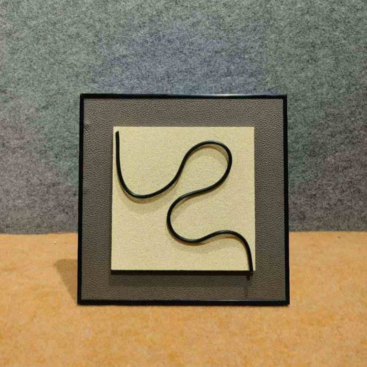 Abstract Line: Textured Minimalist Wall Art
