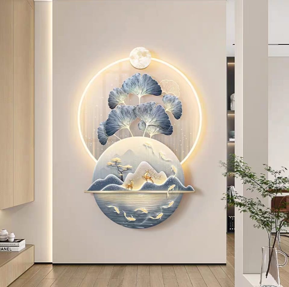 3D Acrylic LED Wall Art: Style 30 – Modern Elegance LED