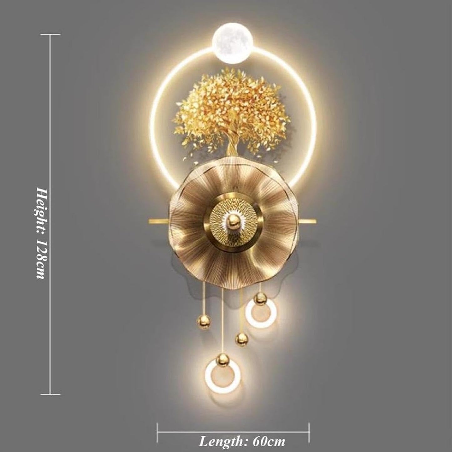 Lotus Serenity LED Wall Art