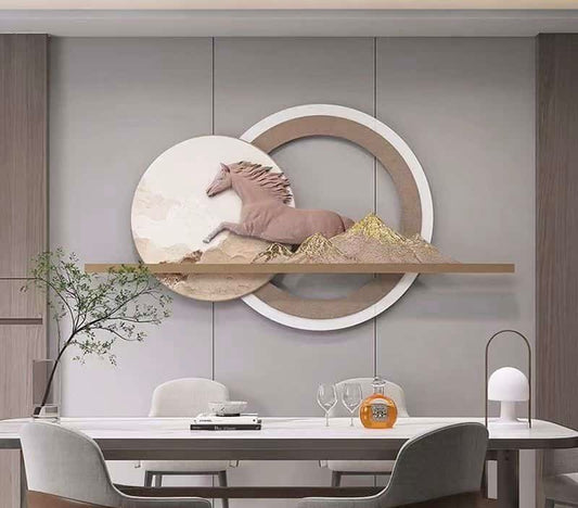 Tranquil Forest Lumina: LED Wall Art with Nature Scene