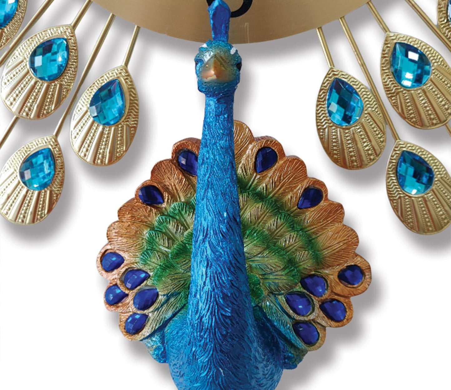 Premium Peacock Wall Clock – Elegant and Modern Statement Piece