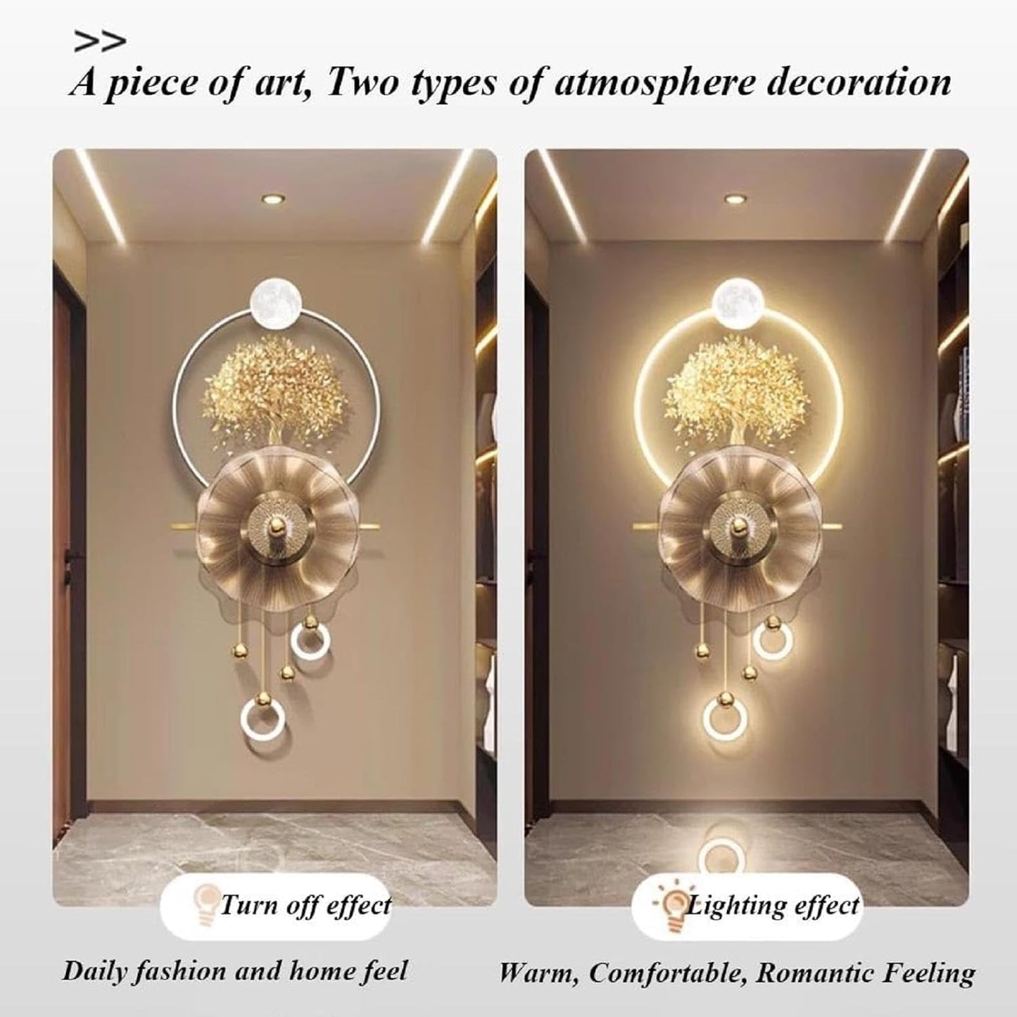 Lotus Serenity LED Wall Art