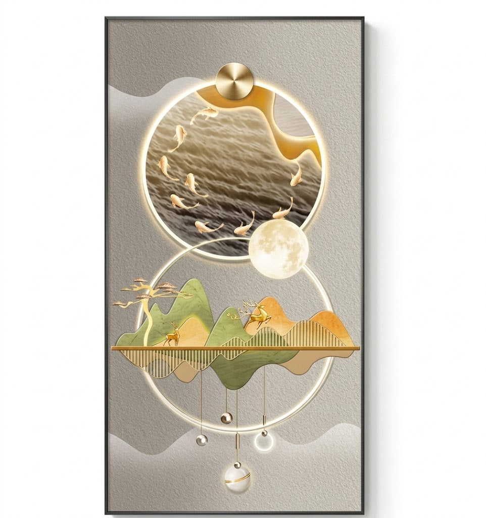 Crystal Wall Art - A Sparkling Masterpiece