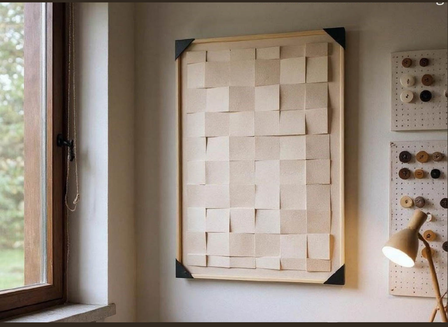 Woven Tiles – 3D Matt Art Textured Wall Decor