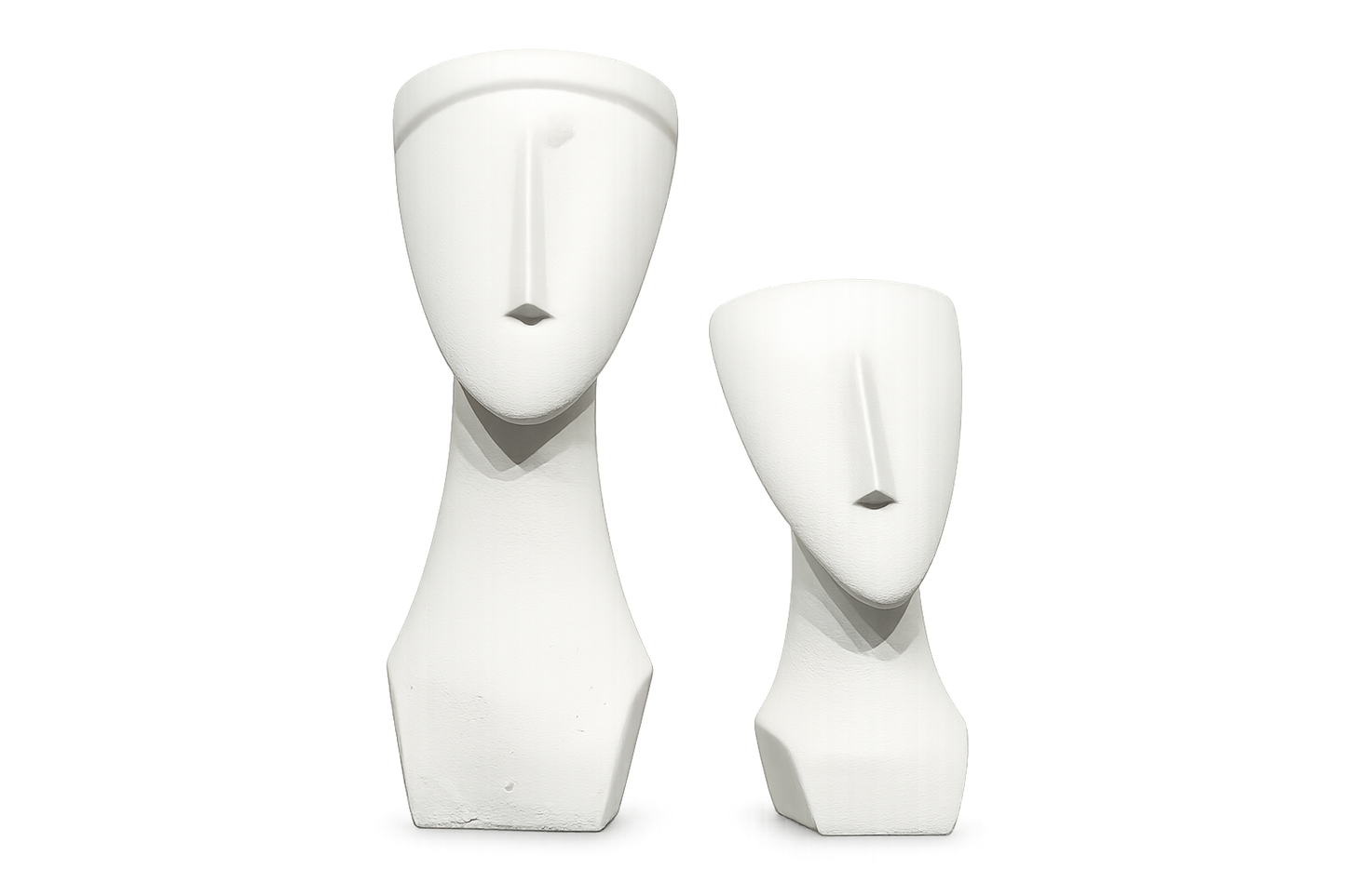 Abstract Face Art Figurine Set – A Symbol of Modern Elegance and Artistic Expression