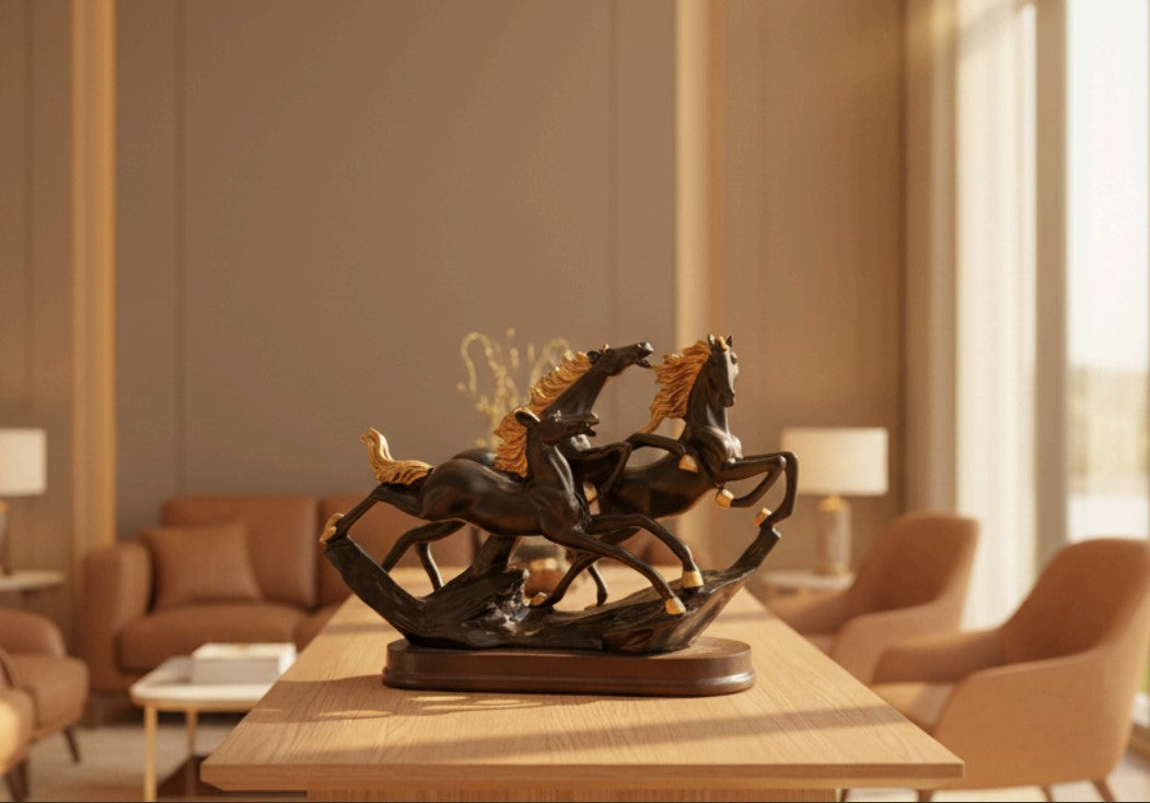 Running Horse Figurine – A Symbol of Power, Success, and Determin