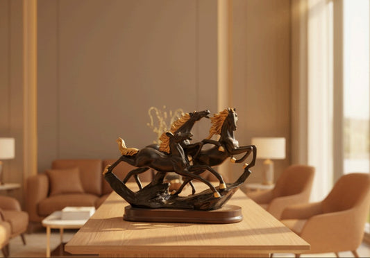 Running Horse Figurine – A Symbol of Power, Success, and Determin