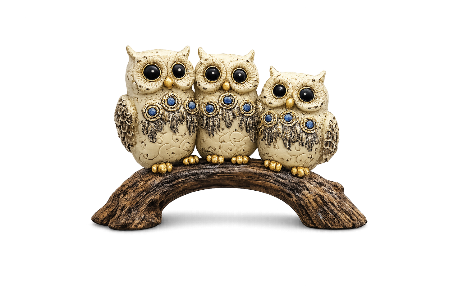 OWL Family Figurines (Set of 3) – A Symbol of Wisdom, Unity, and