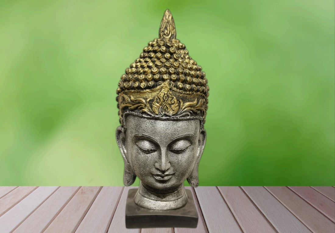Buddha Head Sculpture – Symbol of Peace and Spiritual Harmony
