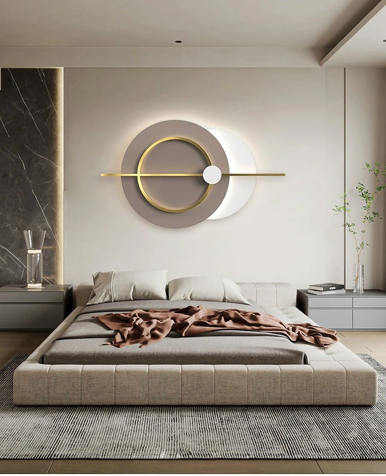 Celestial Harmony - Modern LED Wall Sculpture