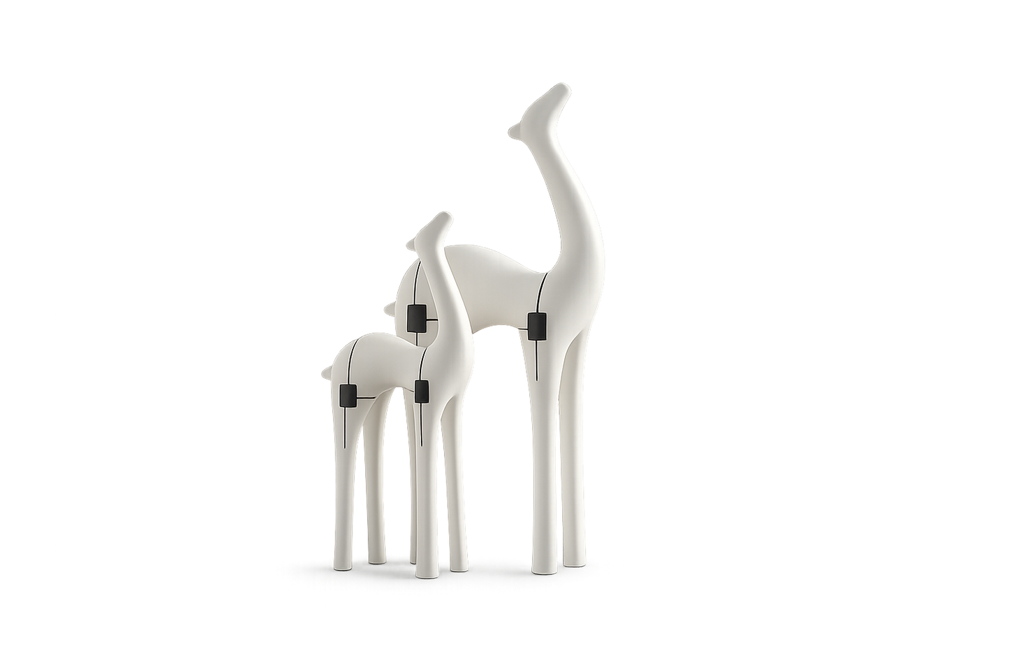 Elegant Camel Pair Figurine – A Symbol of Endurance, Strength, and Journey