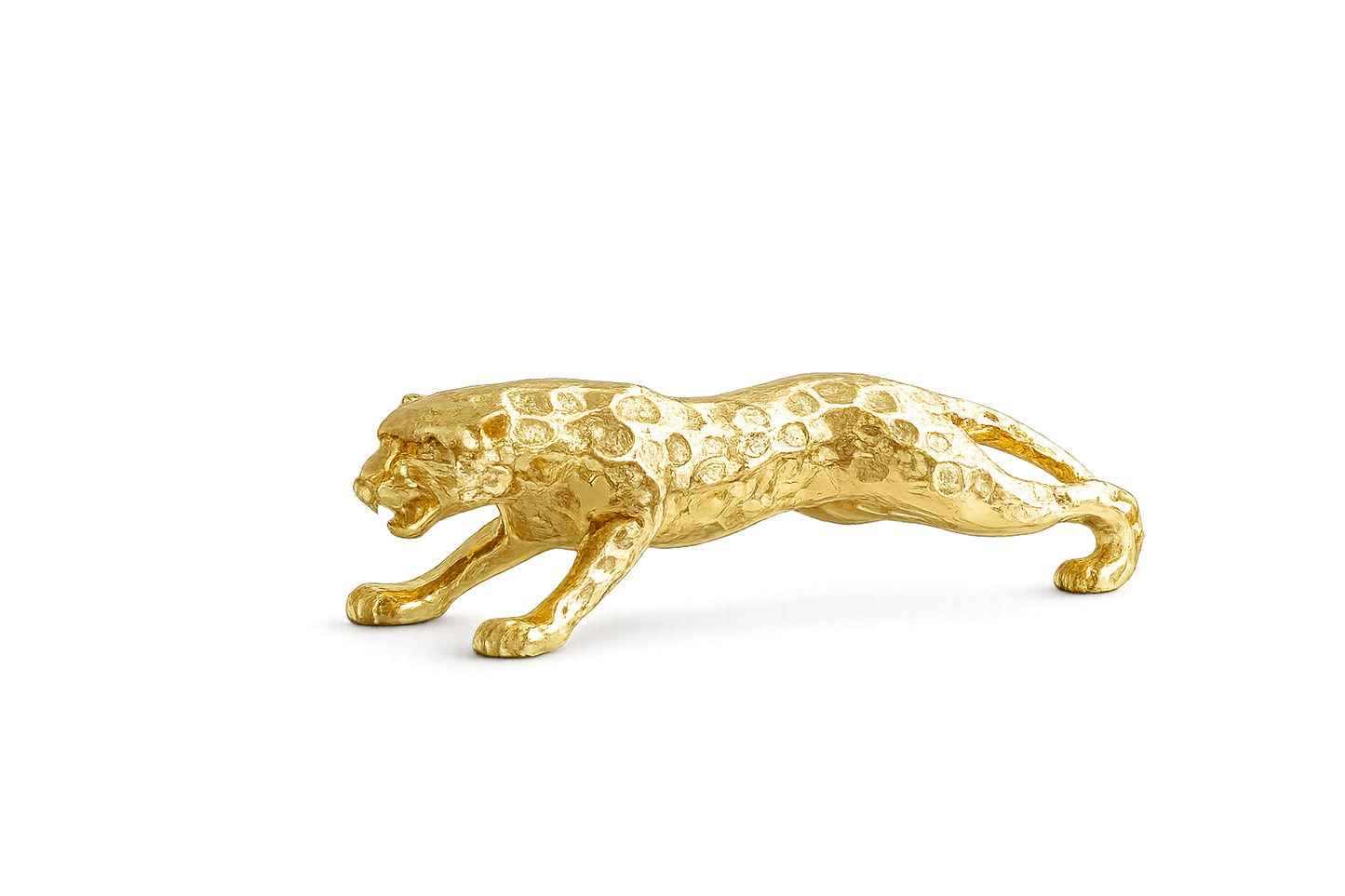 Golden Jaguar Figurine – A Symbol of Strength, Speed, and Confidence