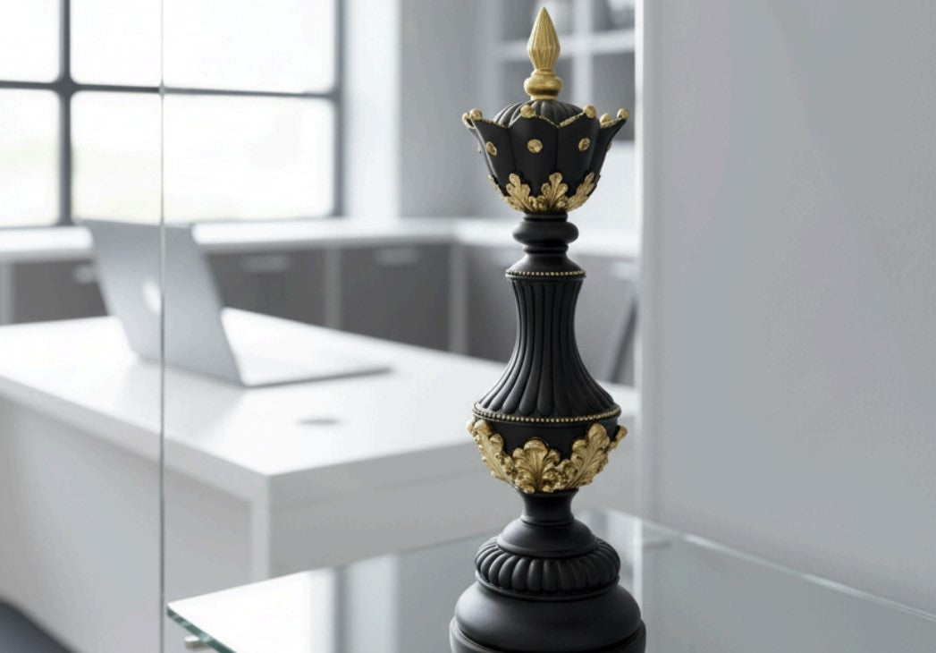 Royal Chess Piece Figurine – A Symbol of Strategy, Power, and Elegance (Copy)