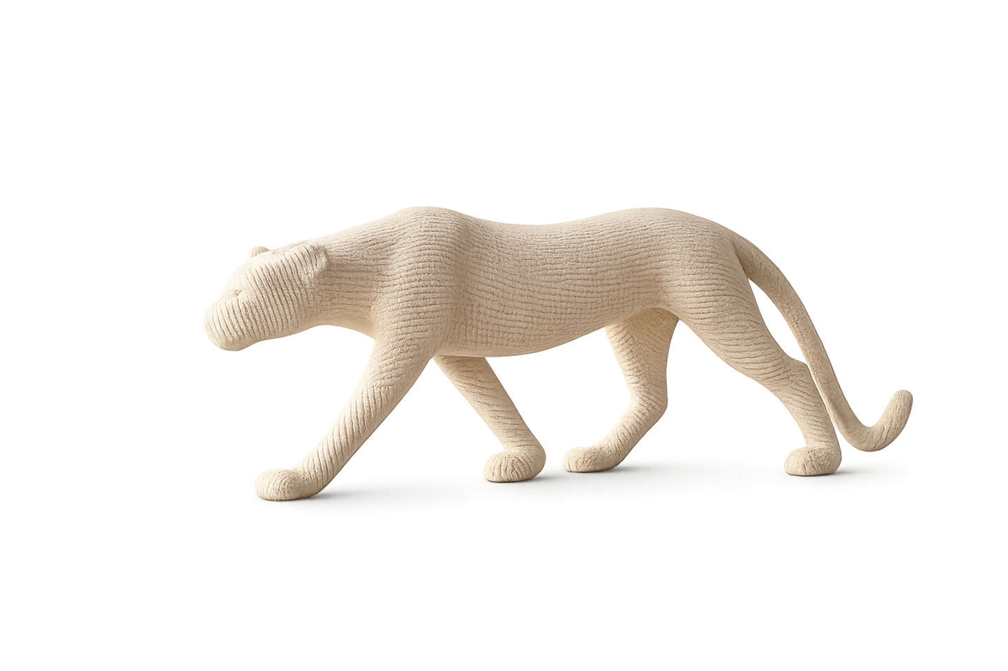 Textured Panther Figurine – A Symbol of Strength, Elegance, and C