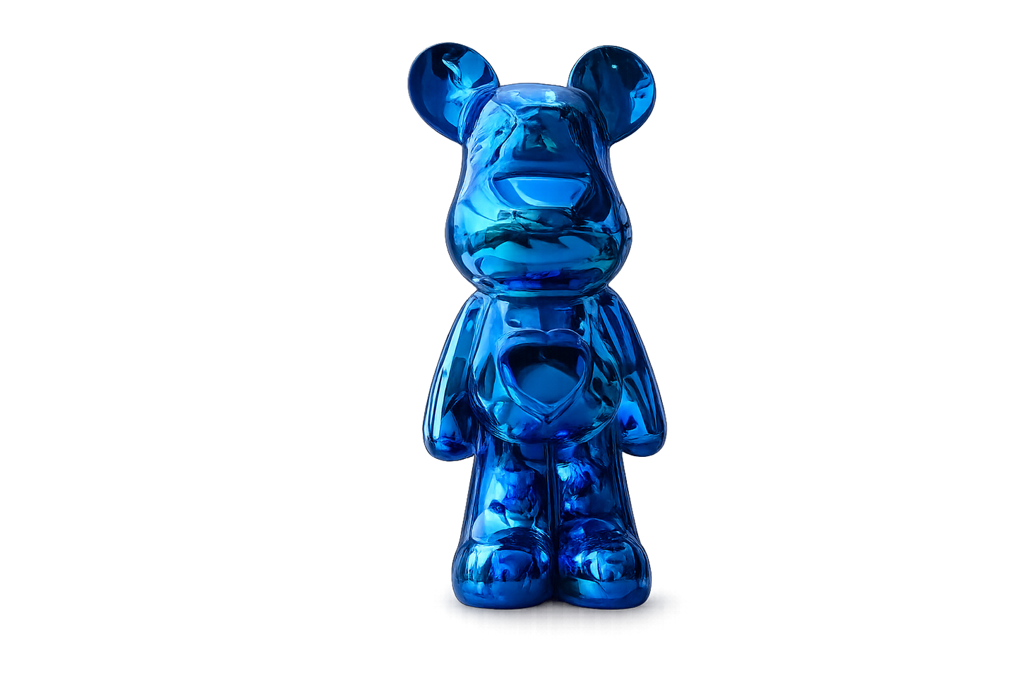 Abstract Bear Figurine – A Bold Modern Art Accent