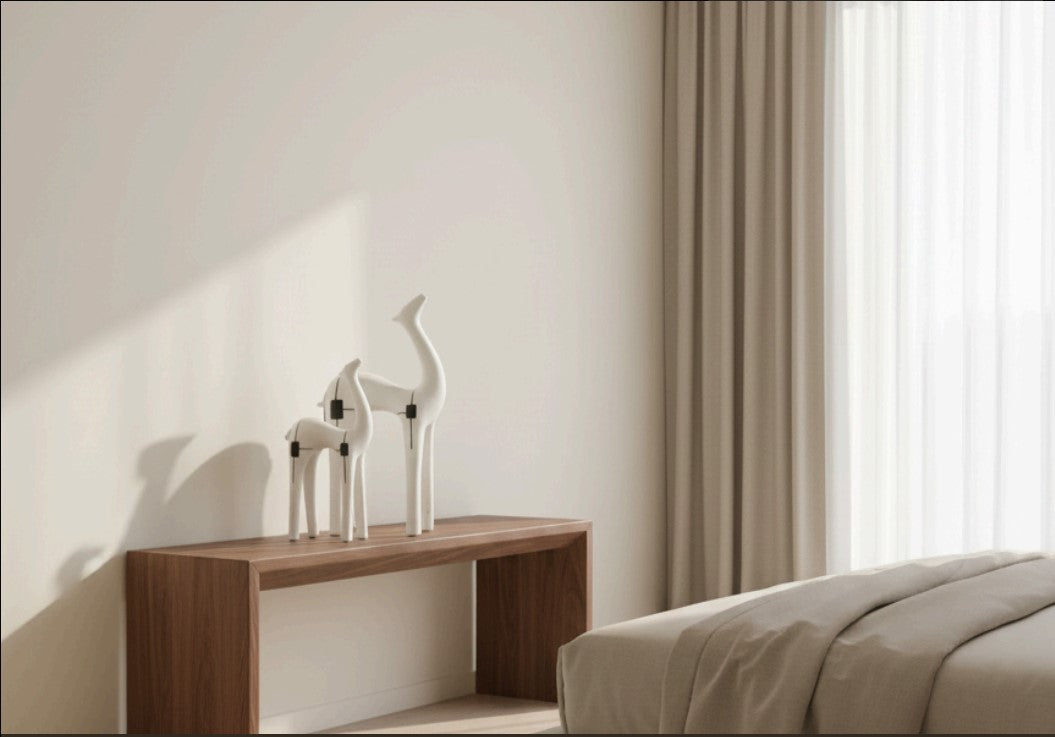 Elegant Camel Pair Figurine – A Symbol of Endurance, Strength, and Journey