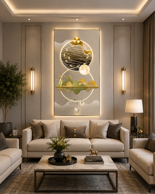 Crystal Wall Art - A Sparkling Masterpiece
