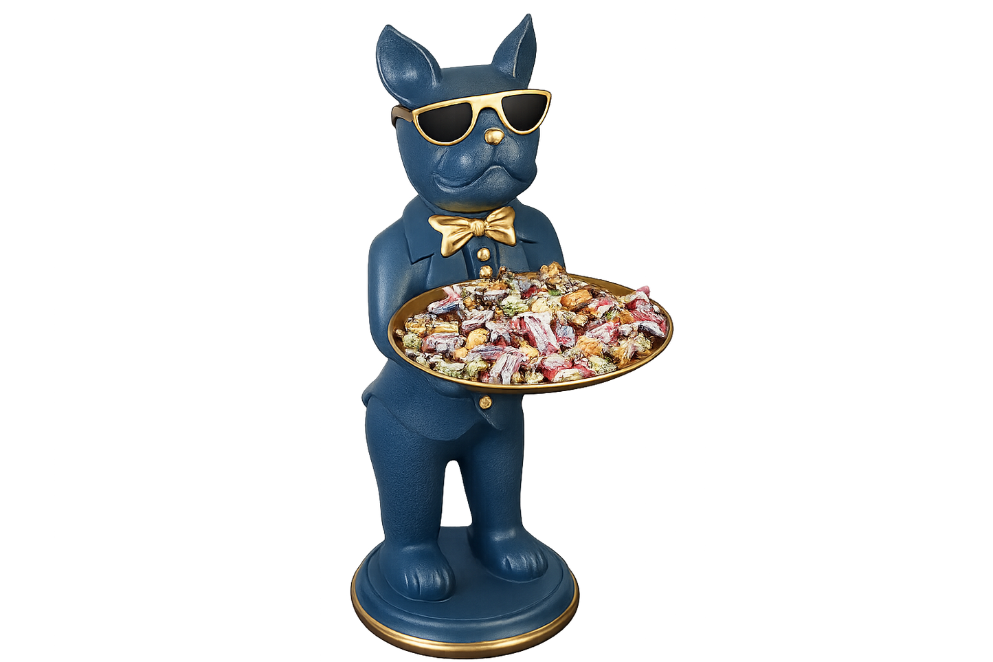 Bulldog Tray Holder – Stylish Decorative Organizer