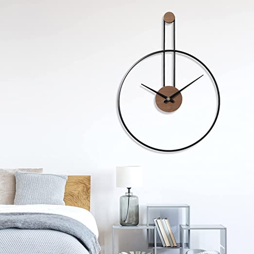 Designer Metal Wall Art Clock for Luxurious Decor