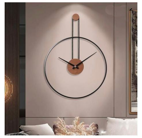 Designer Metal Wall Art Clock for Luxurious Decor