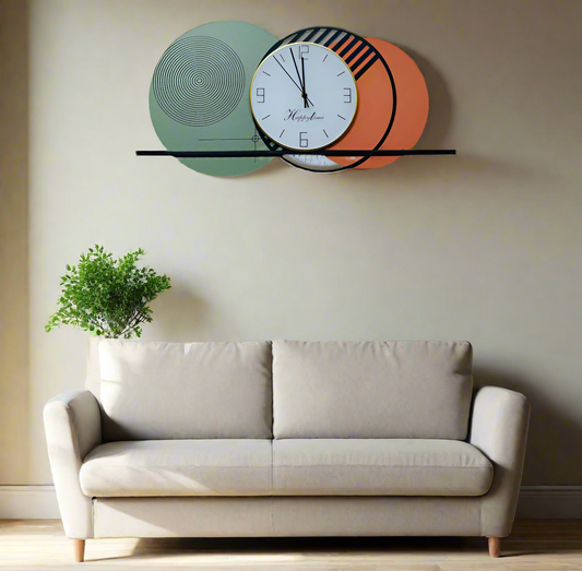 Mood Metal Wall Clock