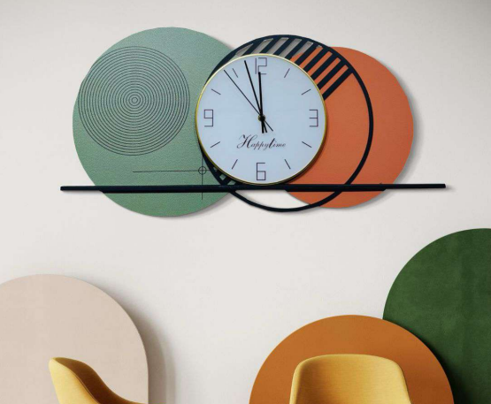 Mood Metal Wall Clock