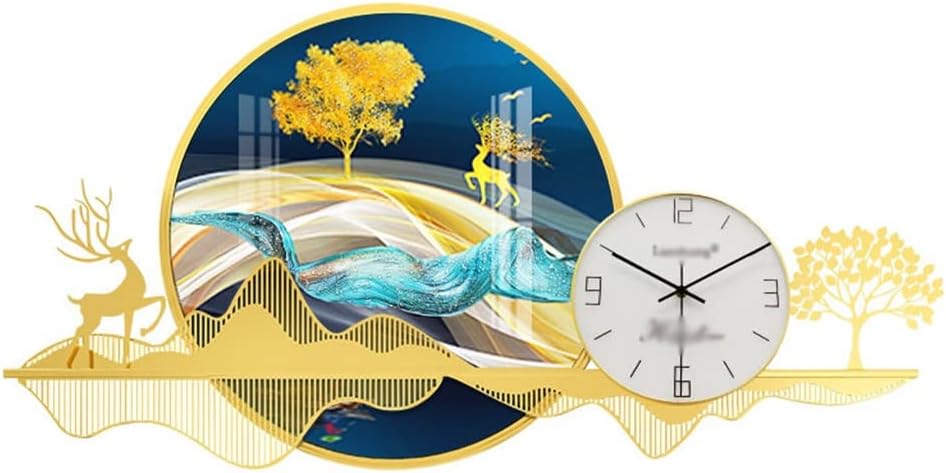 Serene Landscape Wall Clock