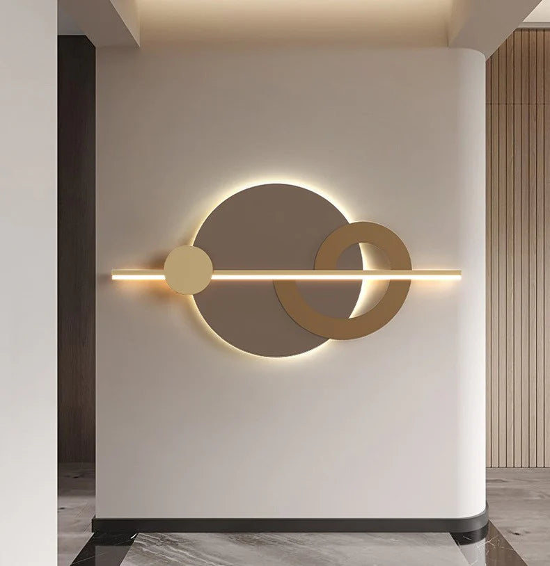 Cosmic Orbit - Modern LED Wall Sculpture