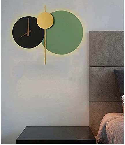 Time & Tide - Modern LED Wall Clock with Abstract Design - 2