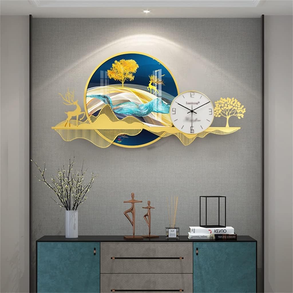 Serene Landscape Wall Clock