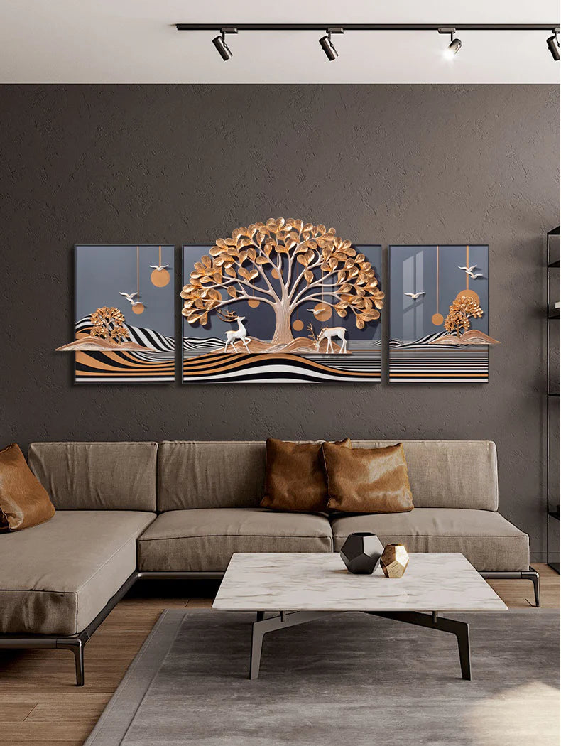 The Altruistic Trees 3D Wall Decor Style 1 – Sophisticated Elegance for Your Walls