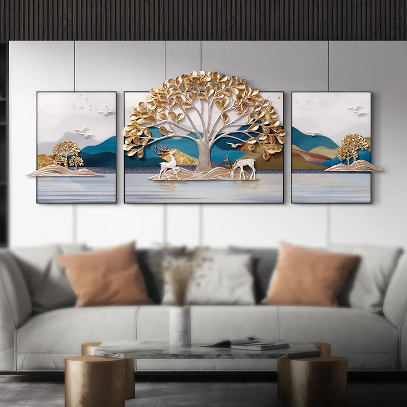 The Altruistic Trees 3D Wall Decor Style 2 – Sophisticated Elegance for Your Walls