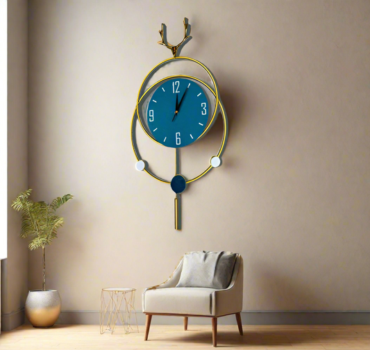 Antler Orbit Wall Clock