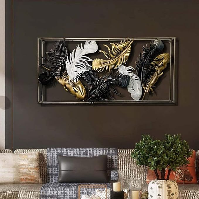 Elegant Feather Wall Art Décor – A Blend of Art and Sophistication