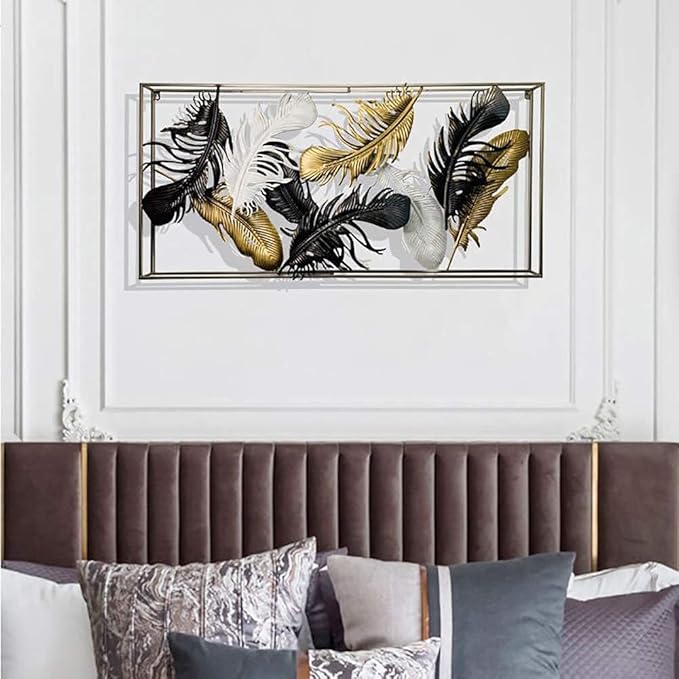 Elegant Feather Wall Art Décor – A Blend of Art and Sophistication