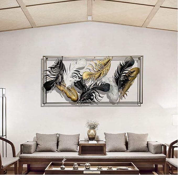 Elegant Feather Wall Art Décor – A Blend of Art and Sophistication