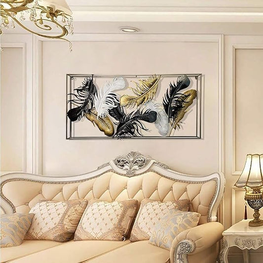 Elegant Feather Wall Art Décor – A Blend of Art and Sophistication