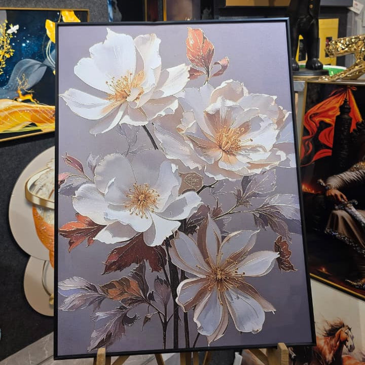 Blush Blossom – Elegant Floral Wall Art