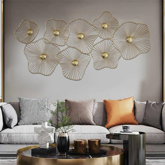 Modern Abstract Metal Wall Decor - A Statement Piece