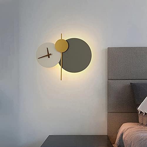 Time & Tide - Modern LED Wall Clock with Abstract Design - 1